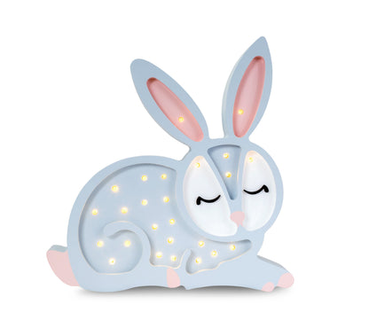 Little Lights Bunny Lamp - blue