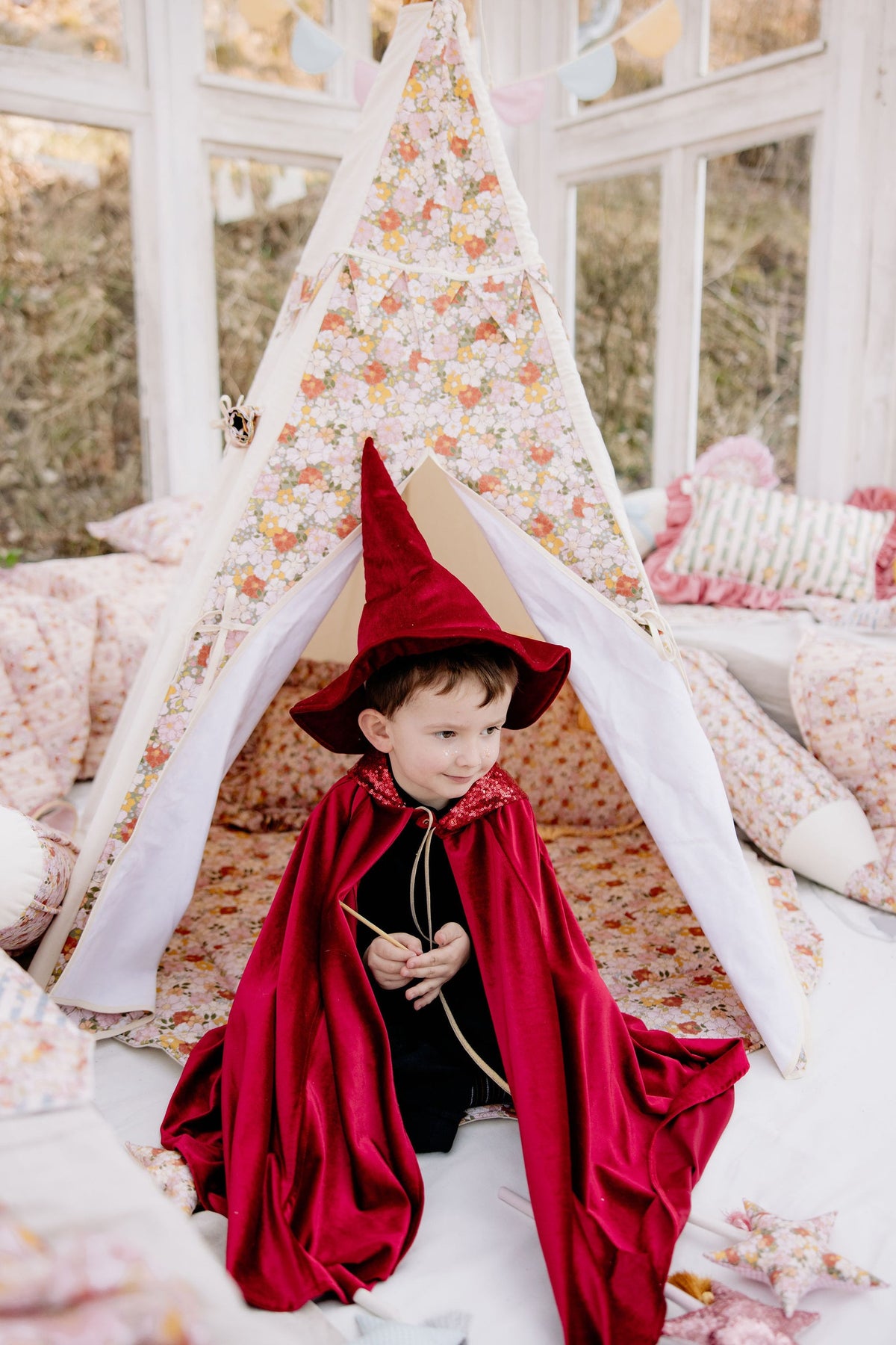 Magic Cape Costume - Red Riding Hood