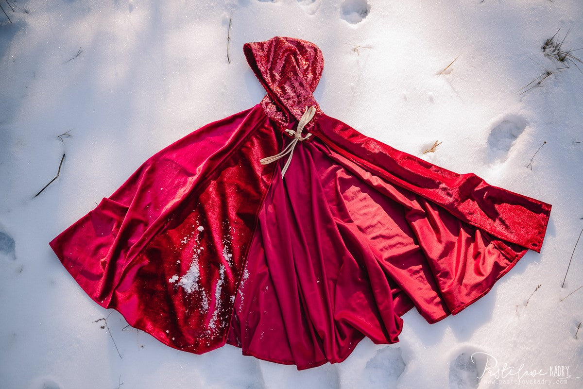 Magic Cape Costume - Red Riding Hood