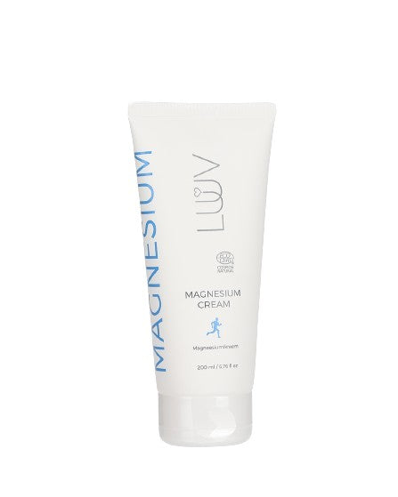 Magnesium Cream COSMOS, 200ml - Muscle relief and recovery body cream by LUUV.
