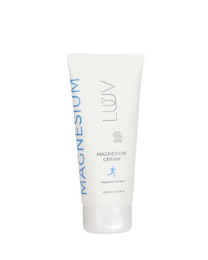 Magnesium Cream COSMOS, 200ml - Muscle relief and recovery body cream by LUUV.