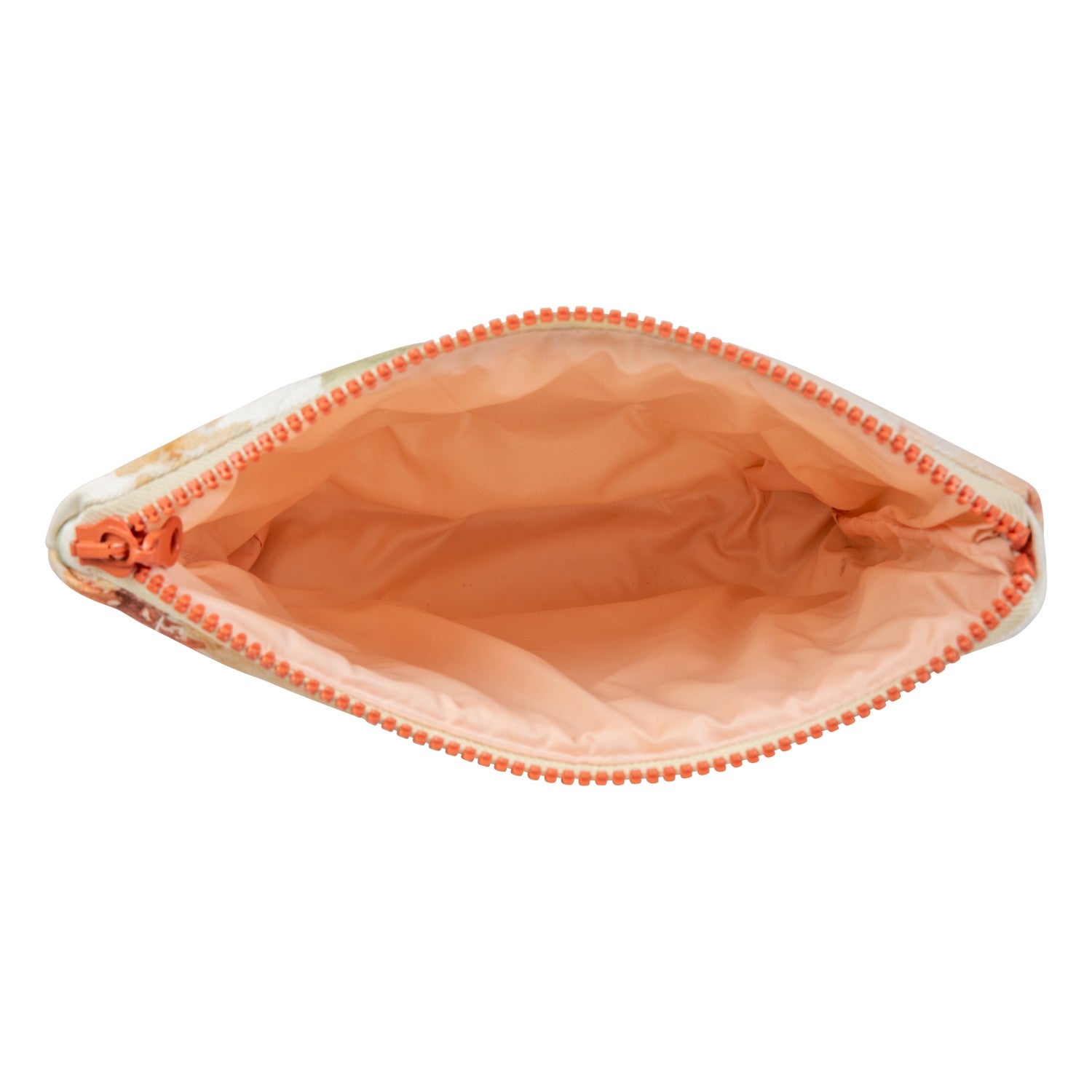 Moi Mili Make-Up Bag Set of 2 Flower Power - Floral cotton duo-Small Pouch Internal View