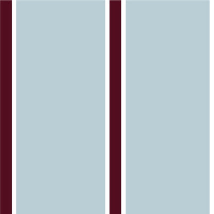 Maya Stripes Wallpaper - Wide Blue Stripes