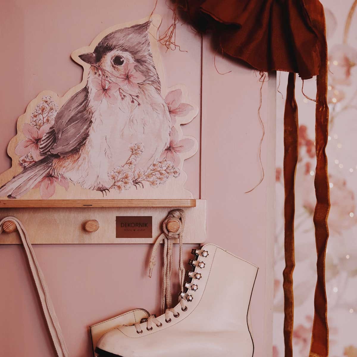 Mini Wall Shelf - Little Bird