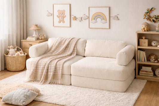 Modular Play Sofa for Children - Beige