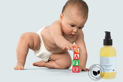 USDA Organic Calming Baby Oil – Natural Baby Skincare-3