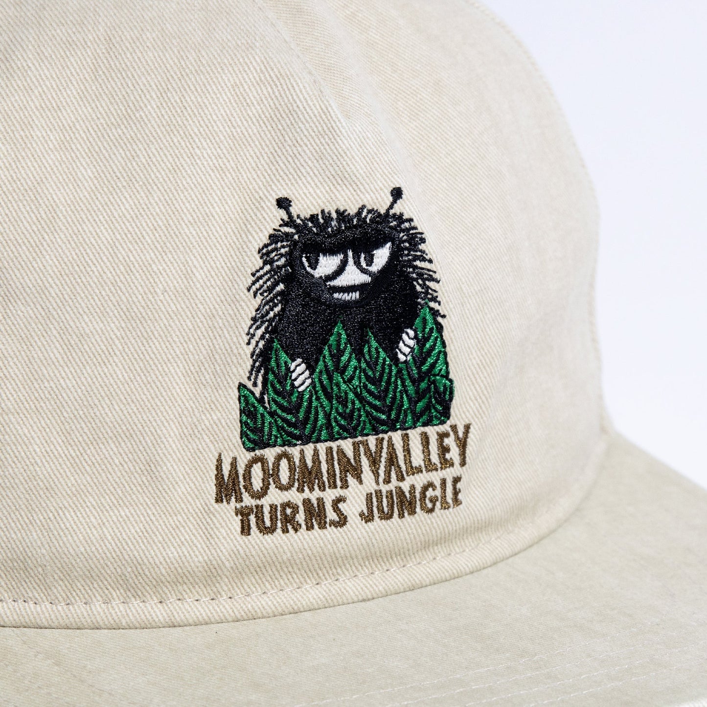 Moomin Washed Denim Adult Cap - Denim Beige