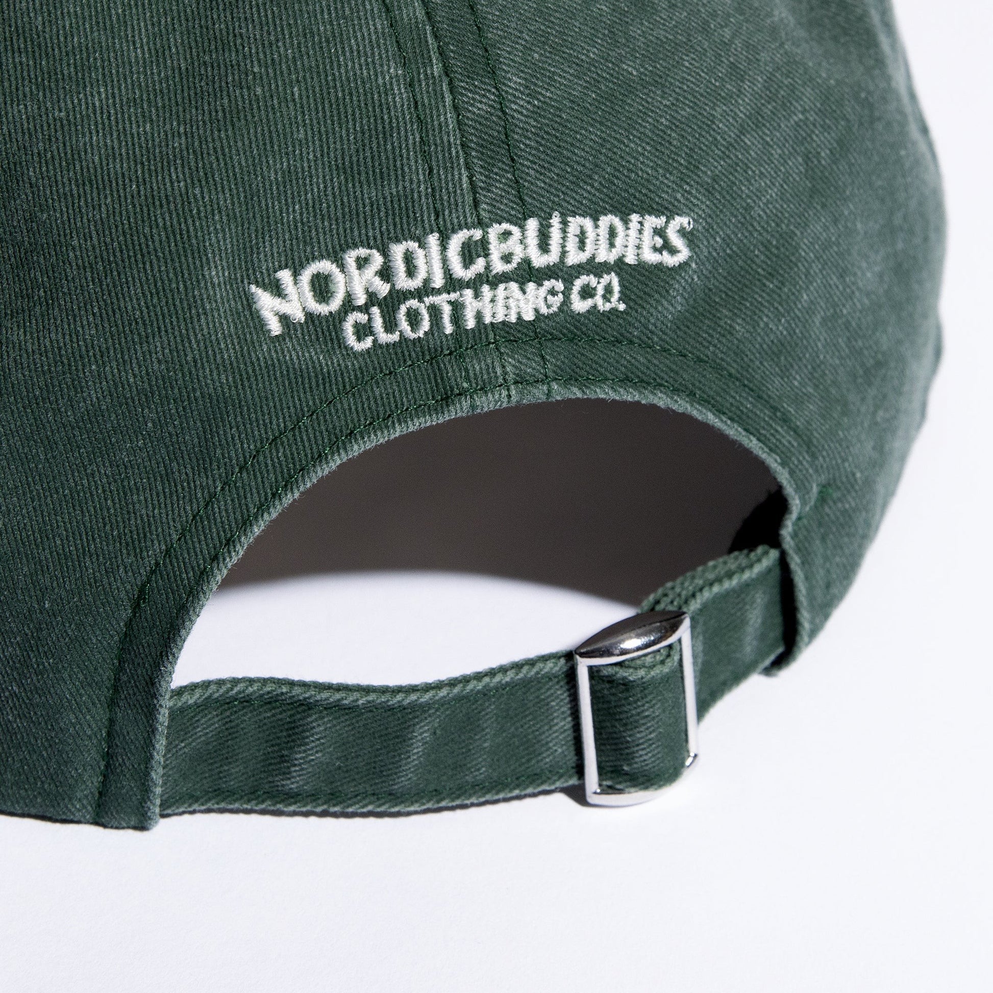 Moomin Washed Denim Adult Cap - Denim Green