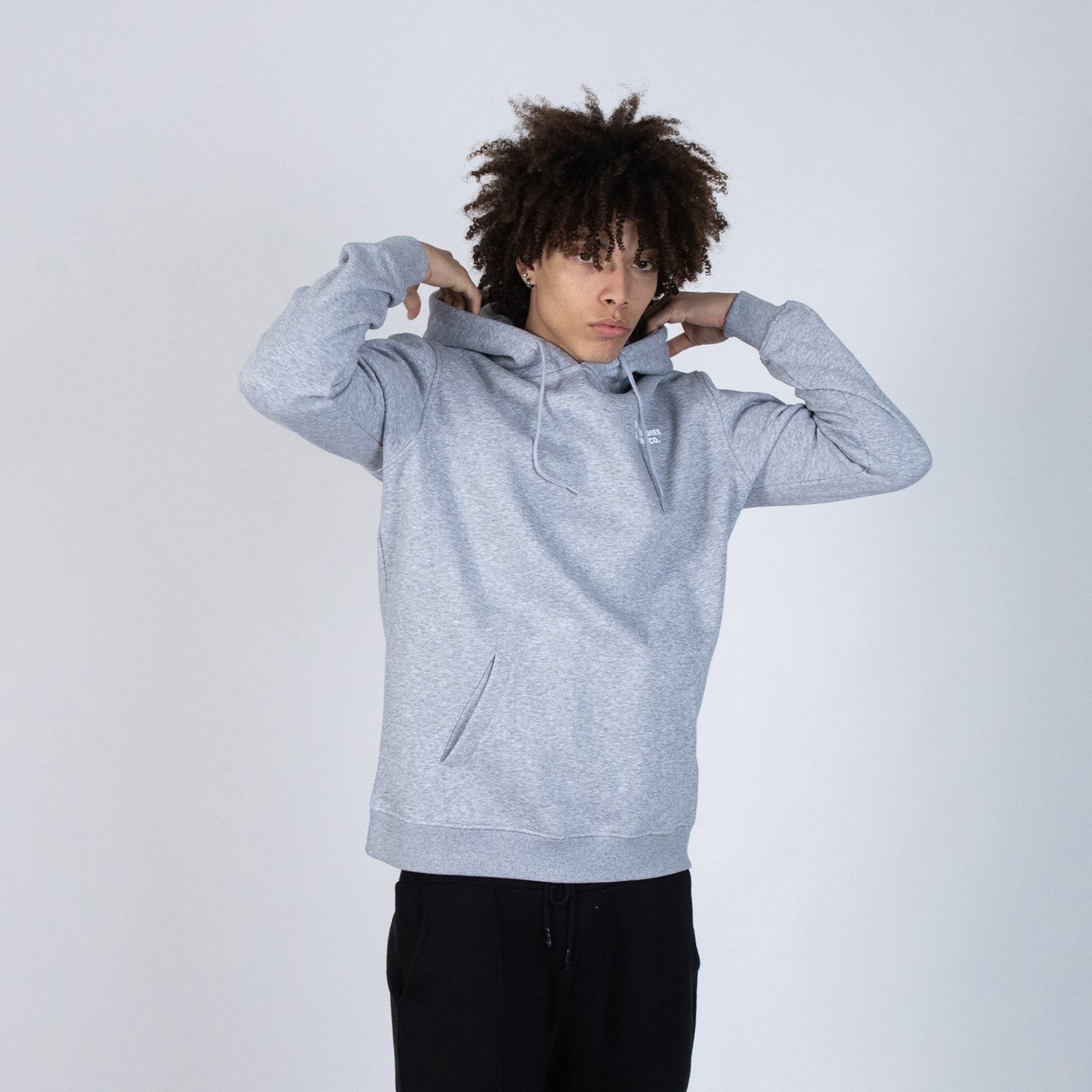 Moomintroll's Temper Hoodie Unisex - Grey