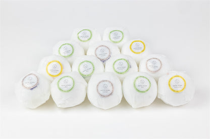 Natural Bath Bomb Gift Box – 14 Handmade Bath Bombs for a Spa Day-4