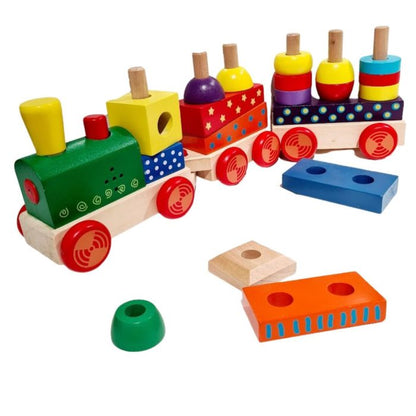 Gerardo's Toys Giant Block Train With Sound