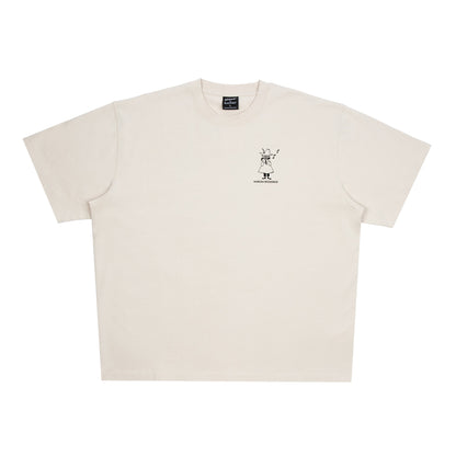 Novels Unisex T-Shirt - Beige
