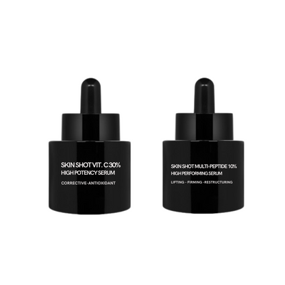 OlgaCola Milano Power Kit with 30% Vit. C and 10% Multi-Peptide serums