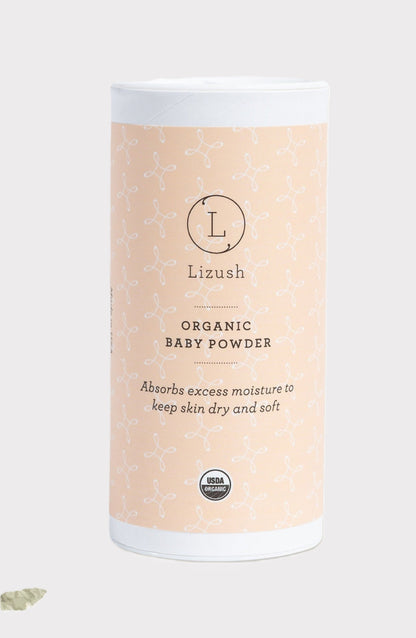 USDA Organic Baby Powder – Talc-Free, 2-Pack-1