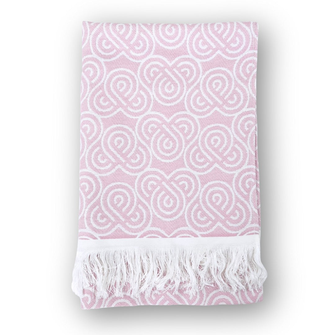 Standard bamboo bath towel 75x150 cm absorbent - Pink
