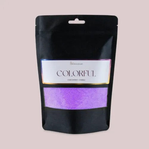  Amethyst unscented vegetable wax powder candle refill 330g