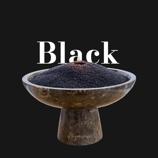Powdered Candle Refill Kit – Unscented Black, 330g