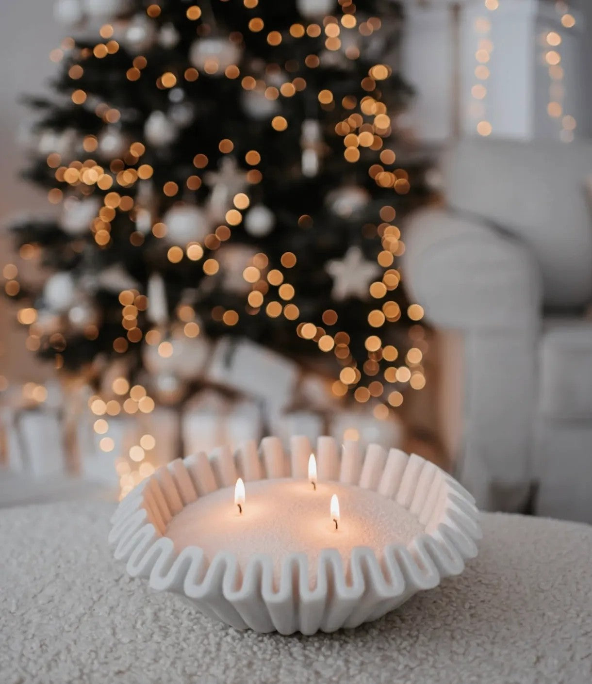 Decorative Ivory, wax pearls for custom DIY candles 330g