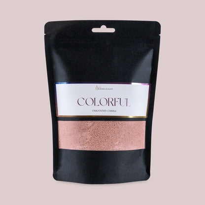 Mocha Mousse unscented vegetable wax powder candle refill 330g