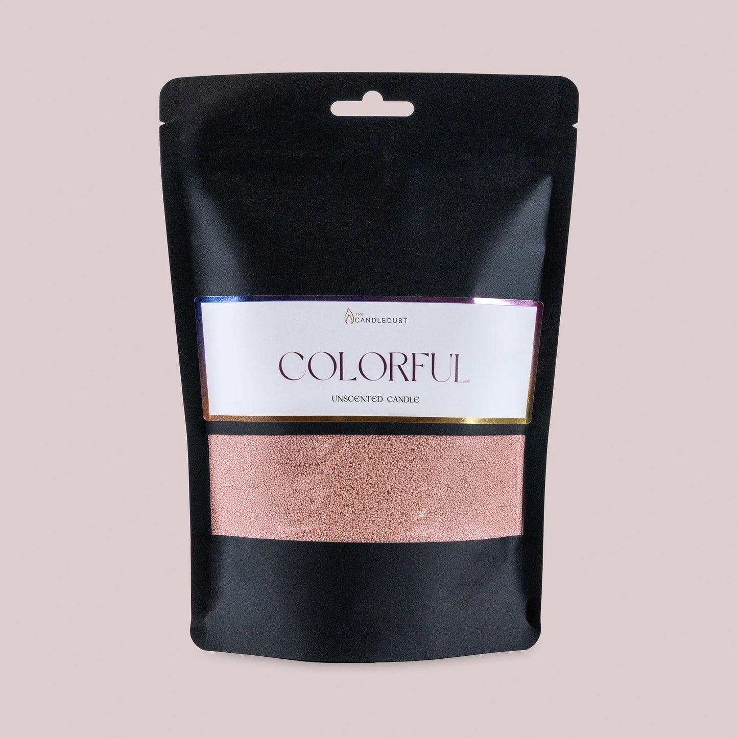 Nude unscented vegetable wax powder candle refill 330g