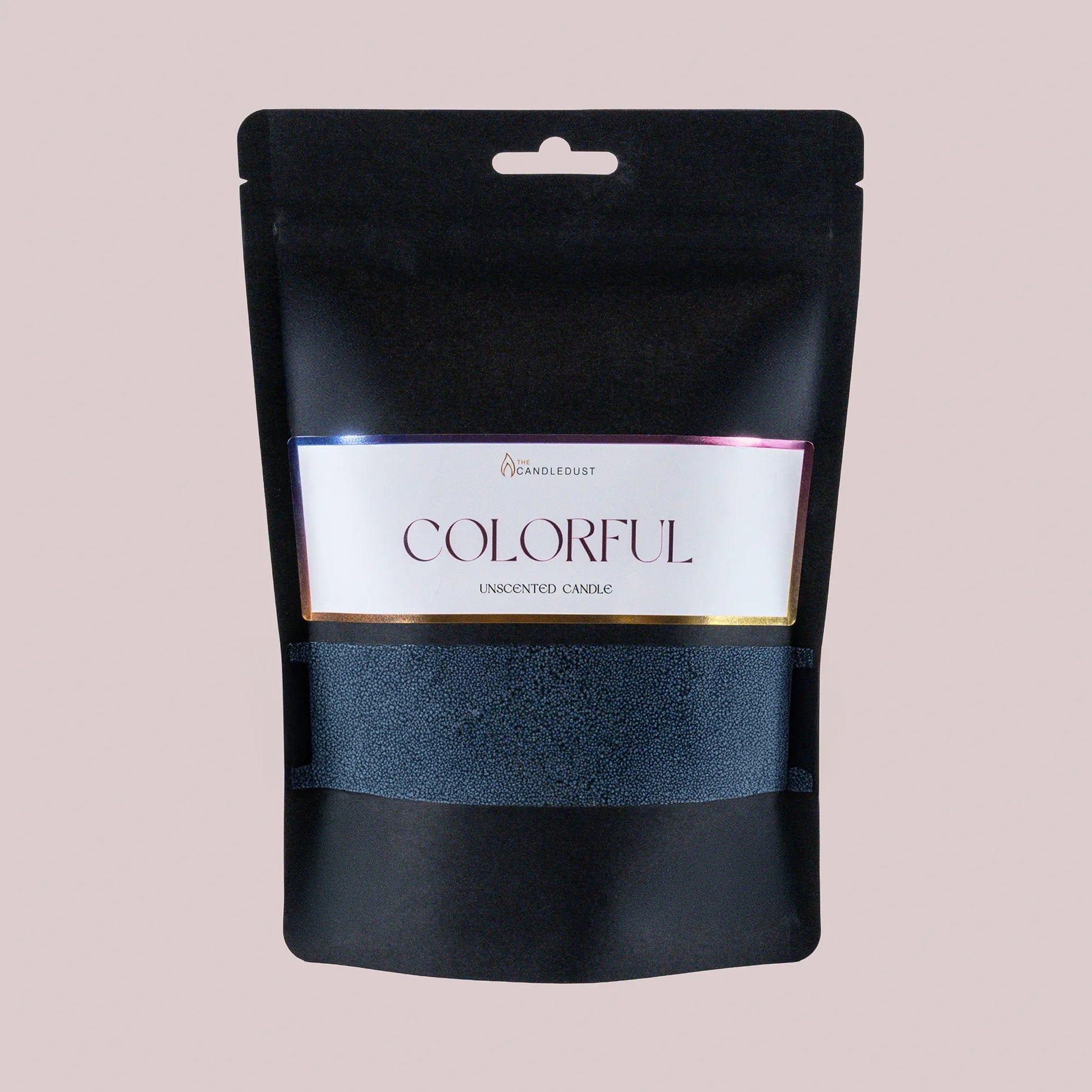  Space Grey unscented vegetable wax powder candle refill 330g Space Grey