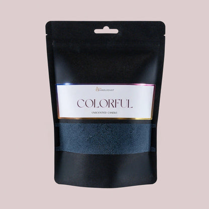  Space Grey unscented vegetable wax powder candle refill 330g Space Grey