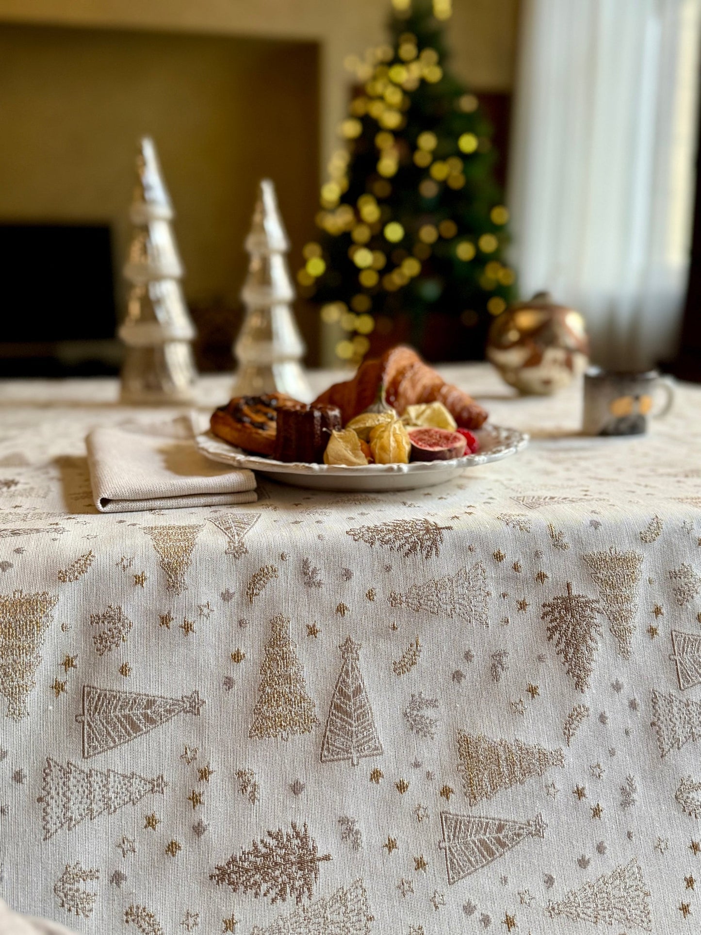 Rectangular Tablecloth - Golden Forest