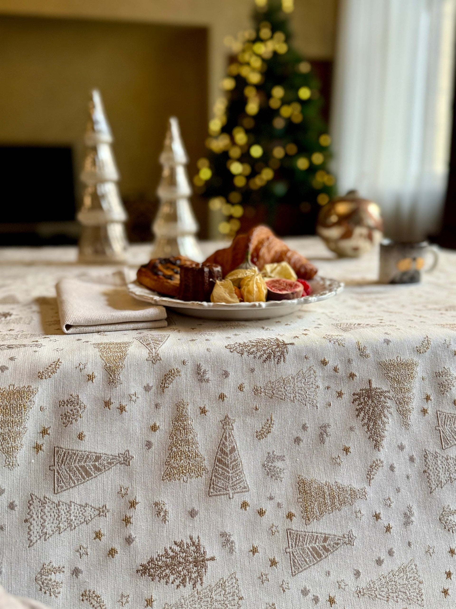 Rectangular Tablecloth - Golden Forest