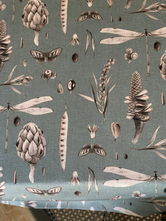 Rectangular Tablecloth - Seeds Aqua