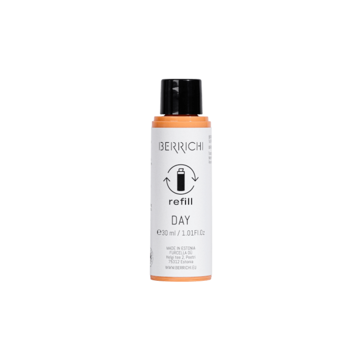 Berrichi Day Cream 30ml eco-friendly refill bottle