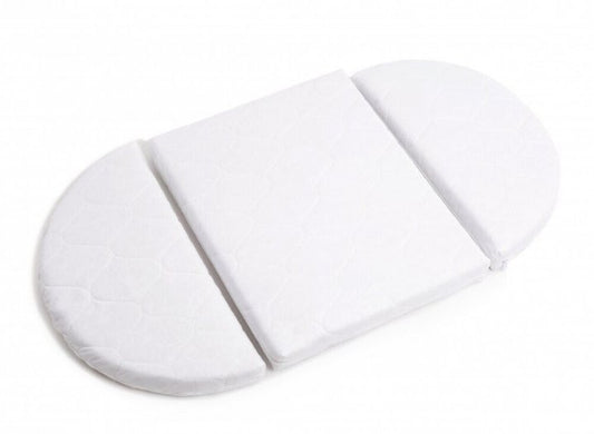 Custom 3-piece breathable mattress designed for the KOTTO Olin round baby crib