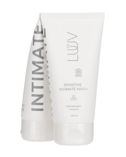 Sensitive Intimate Wash, 140ml - pH-balanced gentle daily care by LUUV.