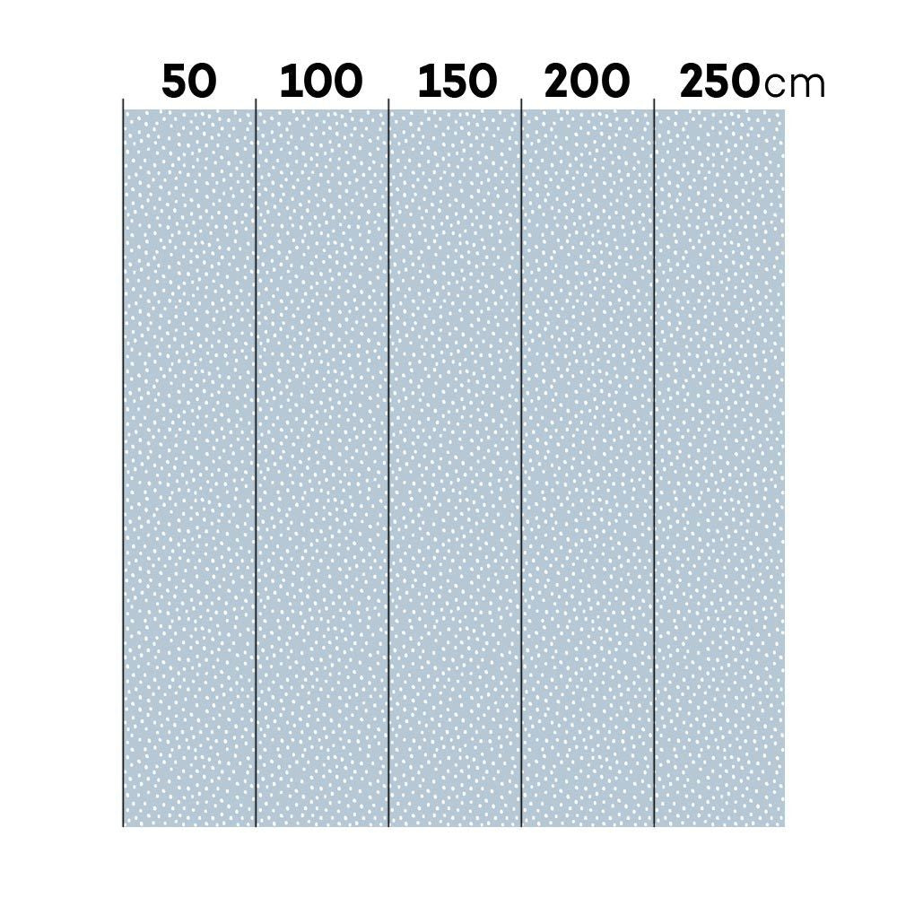Simple Irregular Dots Wallpaper - Light Blue