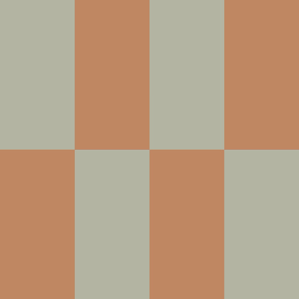 Stripes Green Brown Upside Down Wallpaper