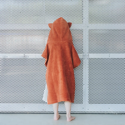 Surffoxy Back view showing spacious cut for easy changing - Orange