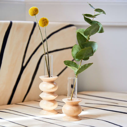 Totem Wooden Vase - Medium Nº 5