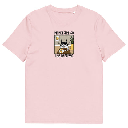 Unisex T-shirt - More Espresso Less Depresso
