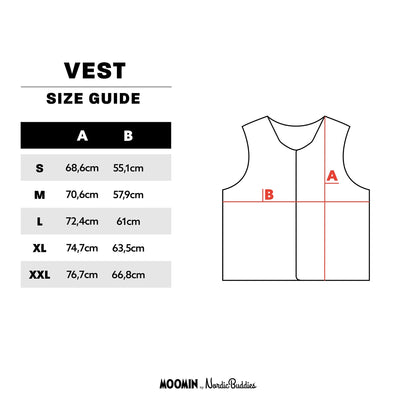 Unisex Vest - Snufkin Fishing