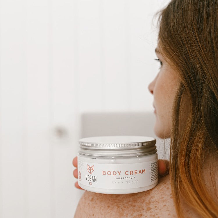Vegane Fox Grapefruit Körpercreme, 200 g