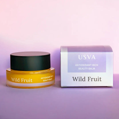 Packaging of Usva cosmetic Wild Fruit Antioxidant Rich Beauty Balm, 30ml