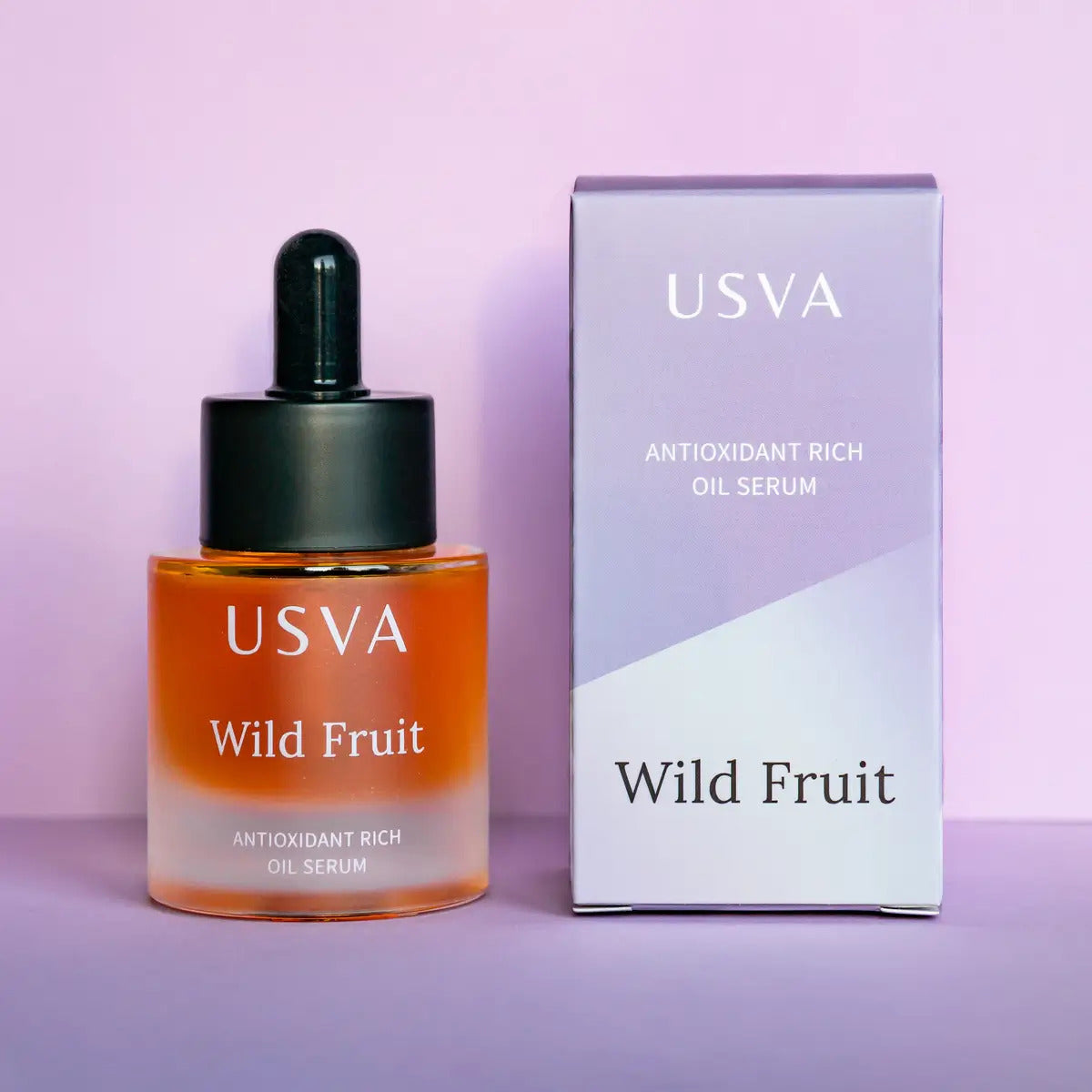Packaging of Usva cosmetic Wild Fruit Antioxidant Rich Oil Serum, 30ml