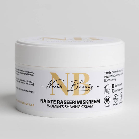 Women’s Shaving Cream by North Beauty for a smooth shave and intimate care